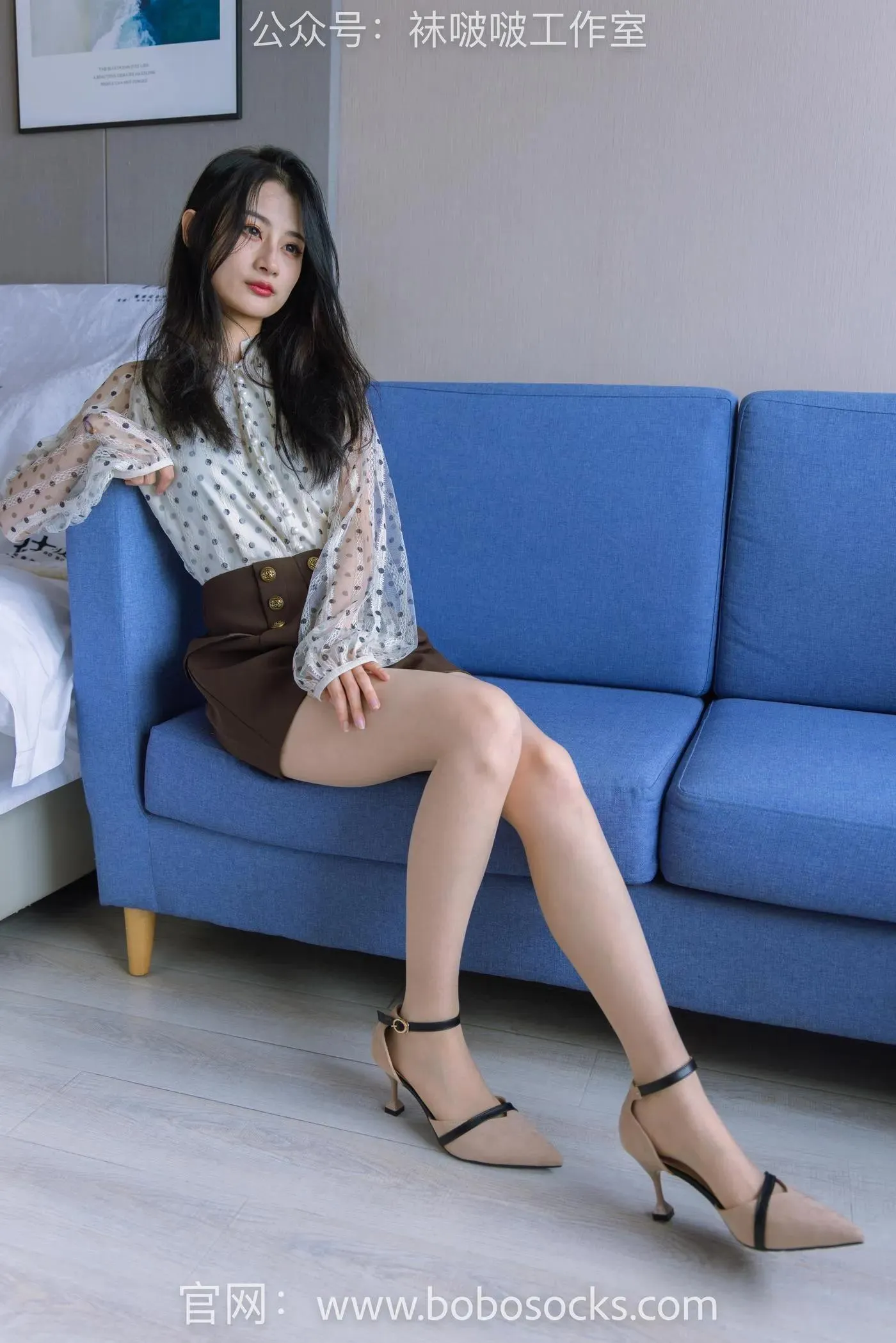[BoBoSocks袜啵啵]NO.110 苏苏-高跟鞋、肉丝 [140P]插图1